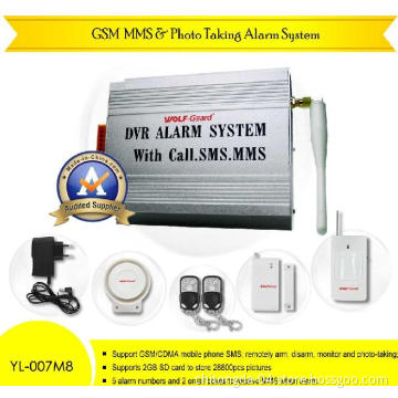 GSM Home Alarm System With Photo-Taking & Listen-in (YL-007M8)